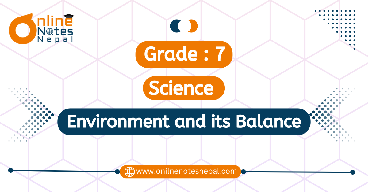Environment and its Balance